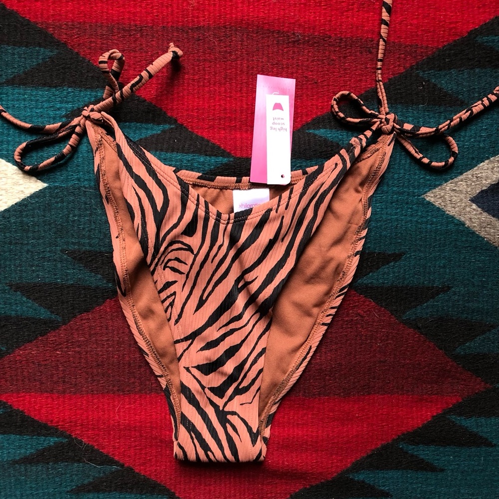 NWT Tiger Print Bikini